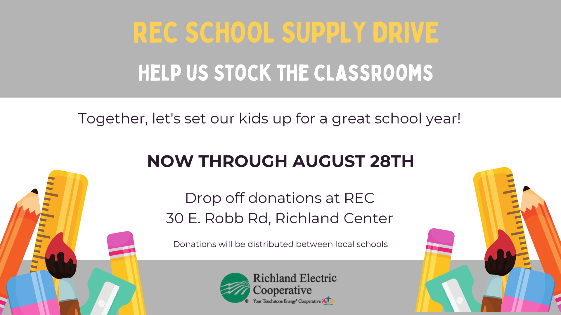 School Supply Drive